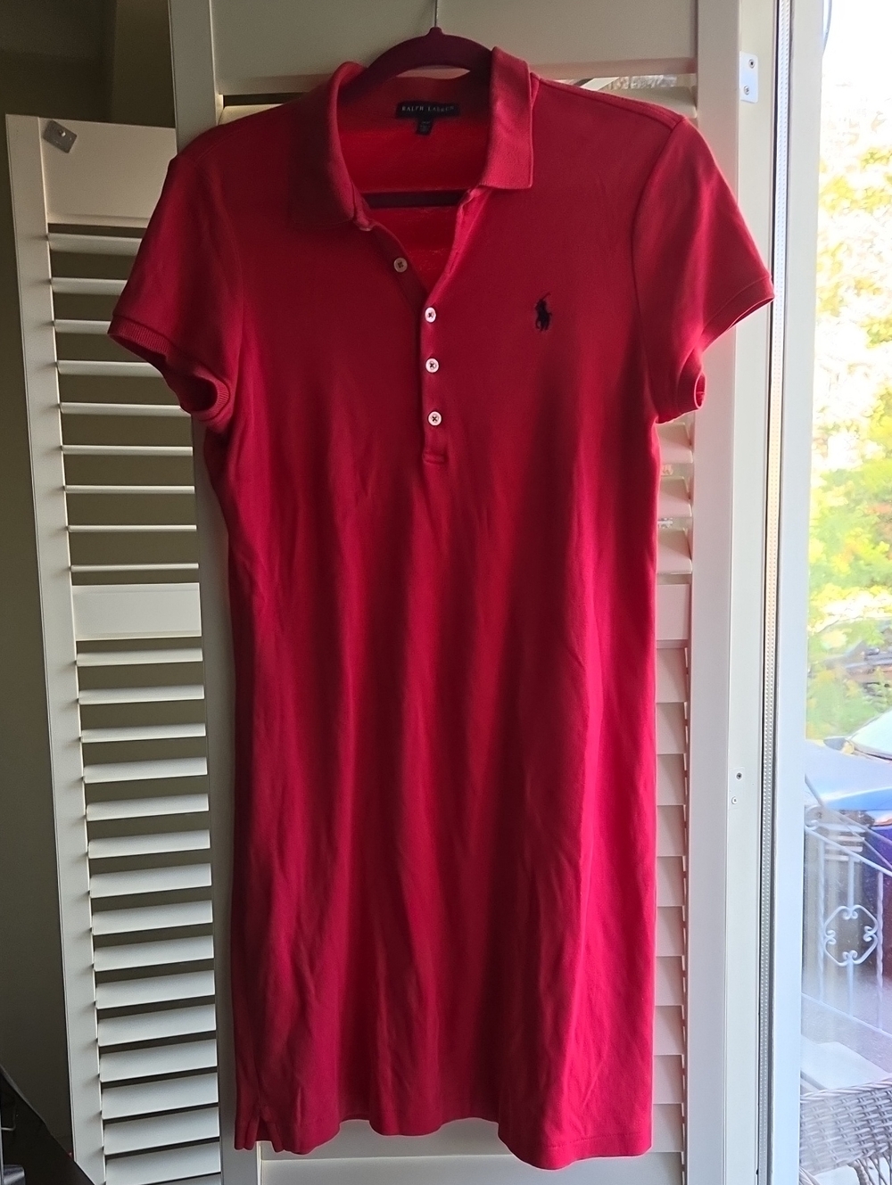 Ralph Lauren Pink Polo Shirt Dress